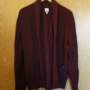 Cotton Shawl Collar Cardigan